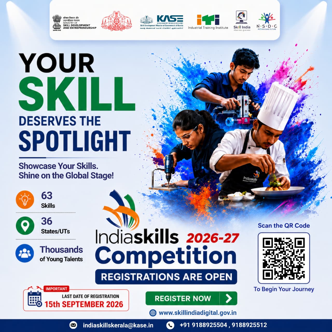 INDIASKILLS COMPETITION 2026–27